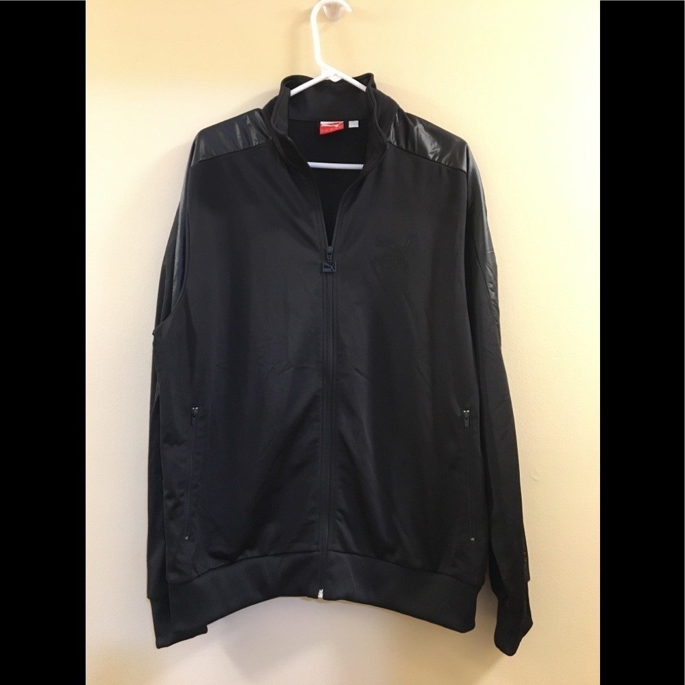 22. Puma Black Zip Up Sweatshirt